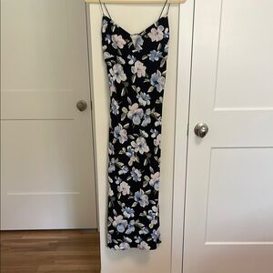 Abercrombie Floral Black formal dress